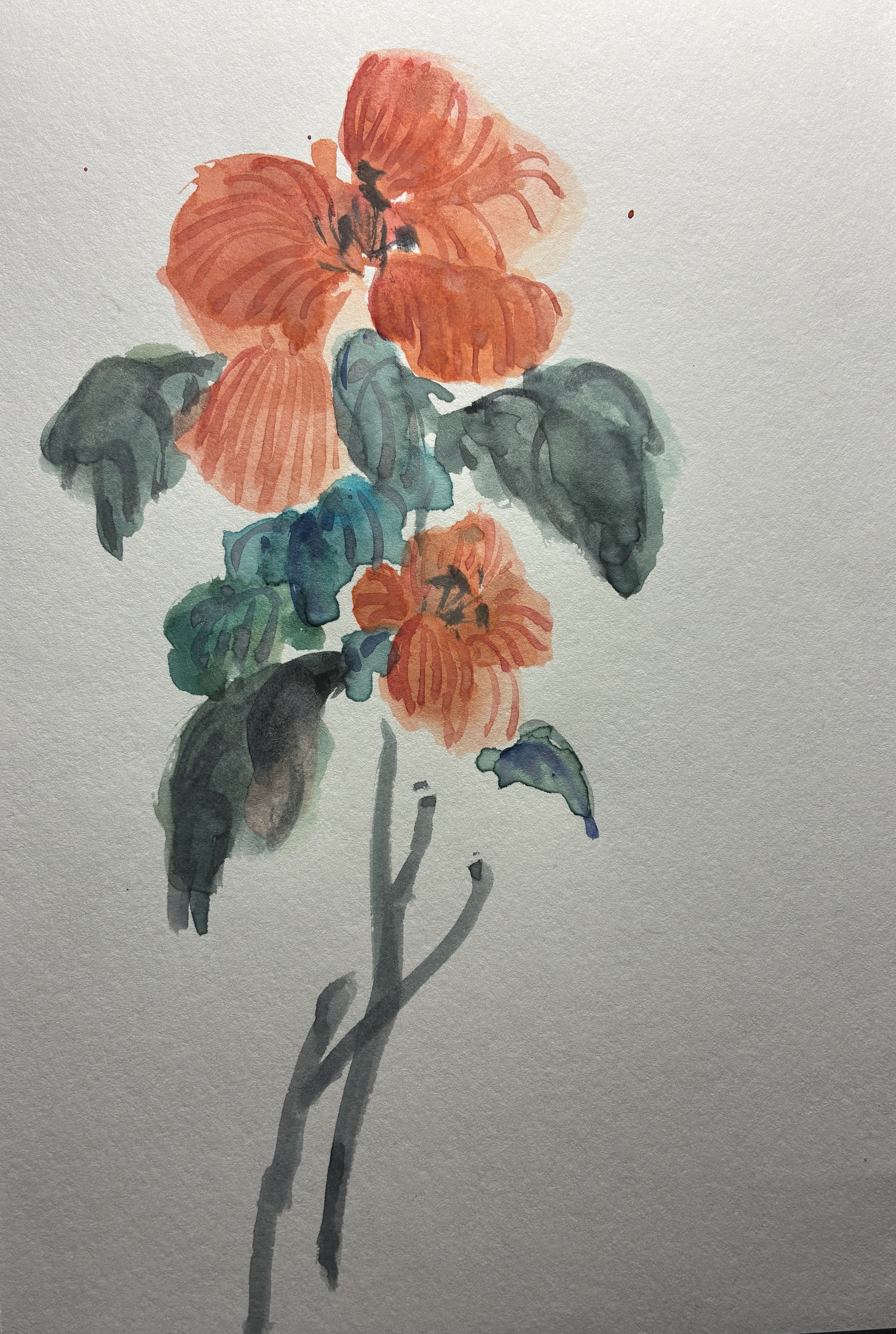 Blossoms in Watercolor (2025-09)